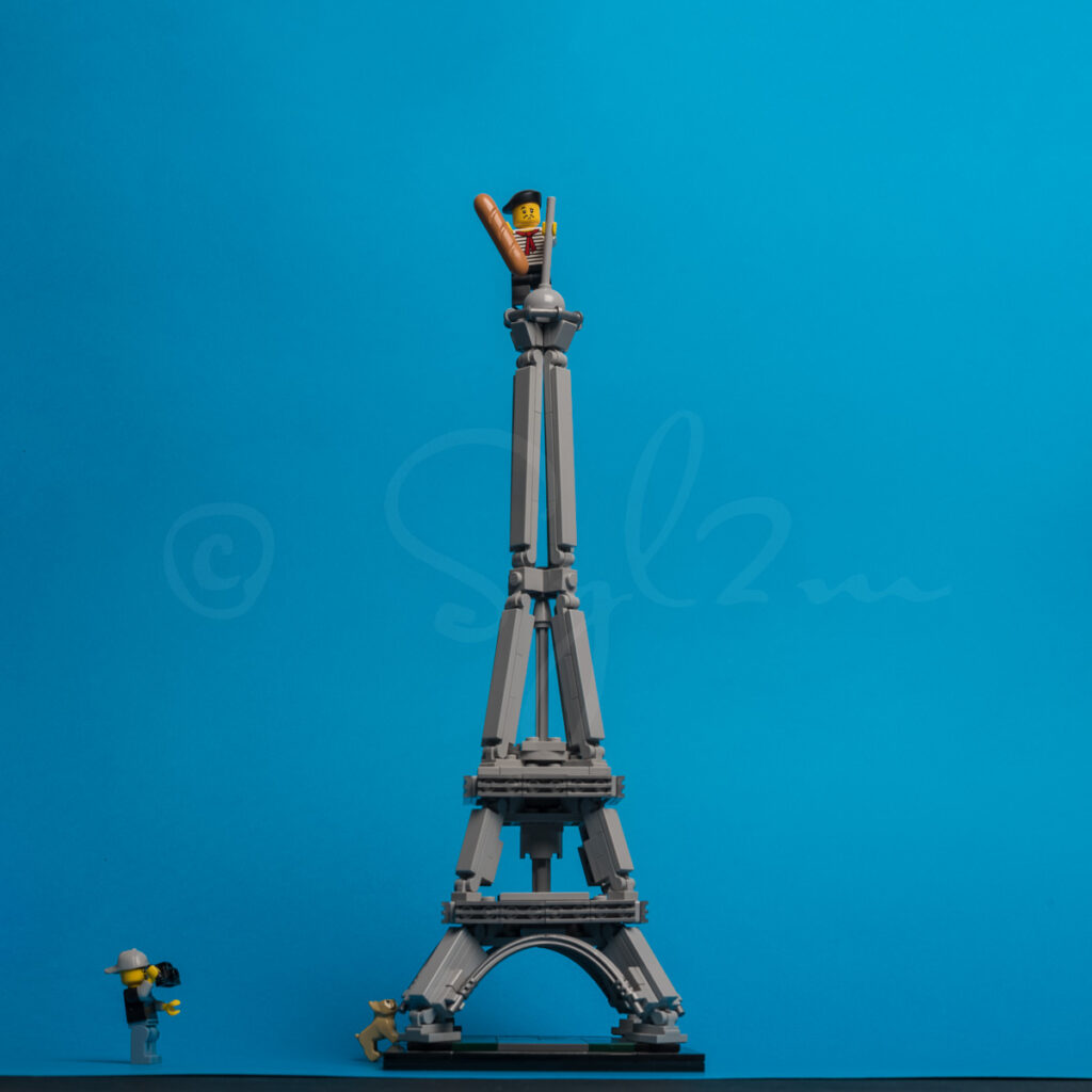 Lego sur tour Eiffel