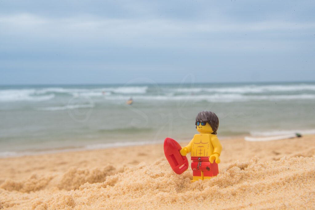 Lego Sauveteur à la plage