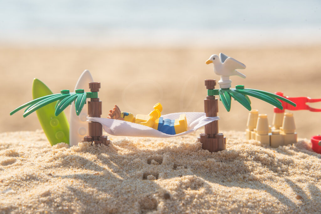 Lego à la plage